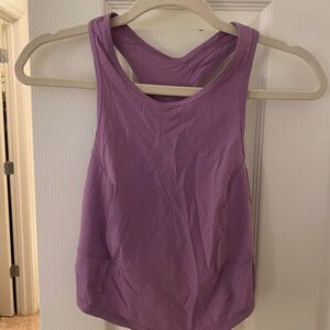 Lulu Purple Tank Top